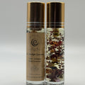 The Starlight Sanctuary Aromatherapy Roll-On Oil - Prehnite & Amethyst Crystal-Infused Essential Carrier Oil for Personal Care